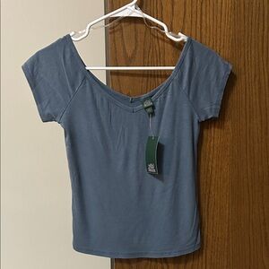 Wild Fable Blue Short Sleeve Tee